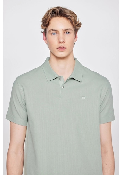 Wrangler Erkek Regular Fit Polo T-shirt Yeşil