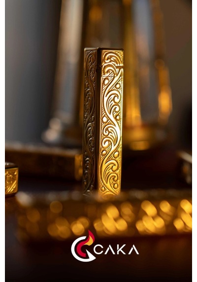 Caka Lighter Petra Gravür Serisi El Yapımı Benzinli Çakmak