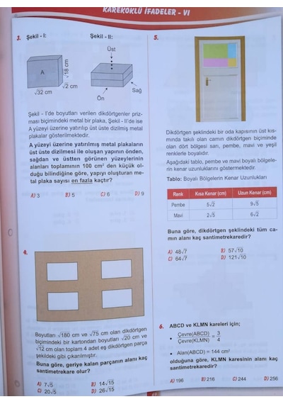 Okyanus Yayınları - 8.Sınıf LGS Master Matematik Soru Bankası