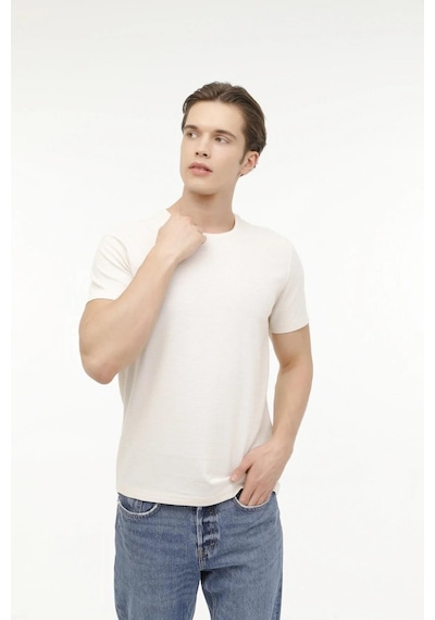 Dkny Kınetıx 5m Mb Cz Jk 11bs101 5fx Bej Erkek Kkol T-shırt Beyaz Beyaz