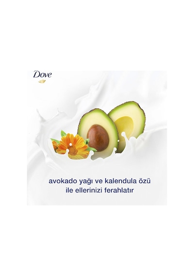 Dove Sıvı Sabun Avokado Yağı Kalendula Özlü Nemlendiricili 450 Ml