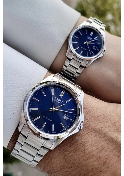 Casio Csgnct79 Sevgili Çift Kol Saati Gümüş