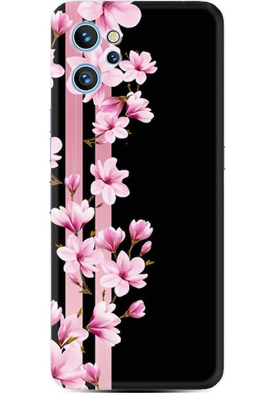 Reeder S19 Max Pro Kılıf Resimli Desenli Baskılı Silikon Pink Flowers 3 1393