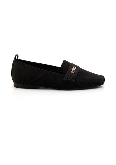 Bambi Siyah Kadın Loafer Ayakkabı K01327023382 Siyah
