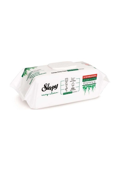 Sleepy Easy Clean Sirke Karbonat Beyaz Sabun Katkılı Yüzey Temizlik Islak Havlusu 3 x 100'lü