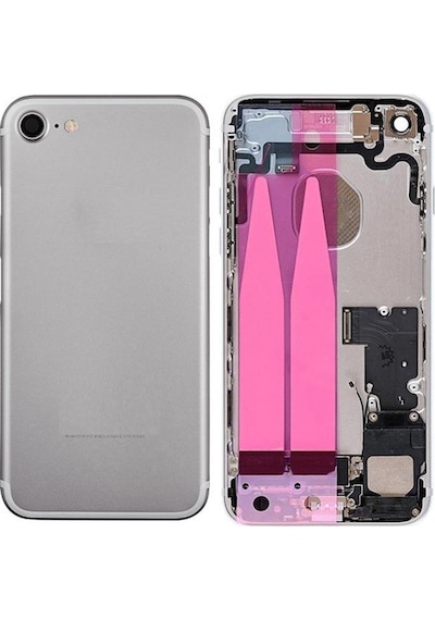 Apple Uyumlu iPhone 7 İle Dolu Kasa Gri
