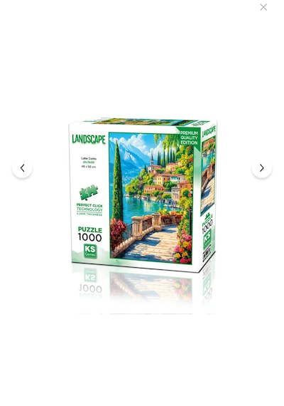 Ks Games Lake Como 1000 Parça Puzzle 48x68 Cm