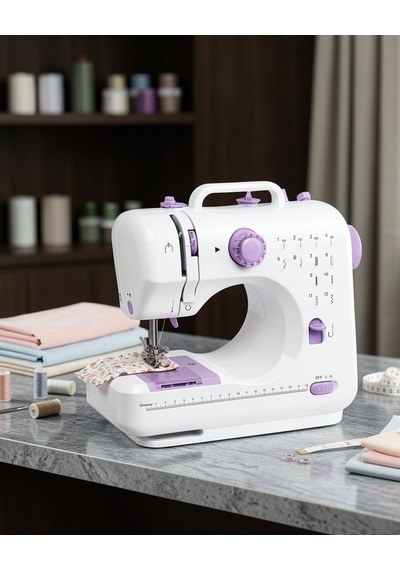 Mini Dikiş Makinesi Ayak Pedallı 12 Desenli Asw2-3 Diğer
