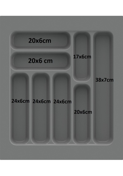42/49 Cm Cekmece Içi Kasıklık Kepçelik Beyaz 36,5/40 Cm Kadar Kesılebıır Beyaz