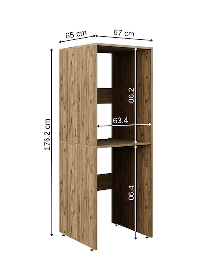 Roomart Banyo Çamaşır ve Kurutma Makinesi Dolabı Atlantik Atlantik Çam