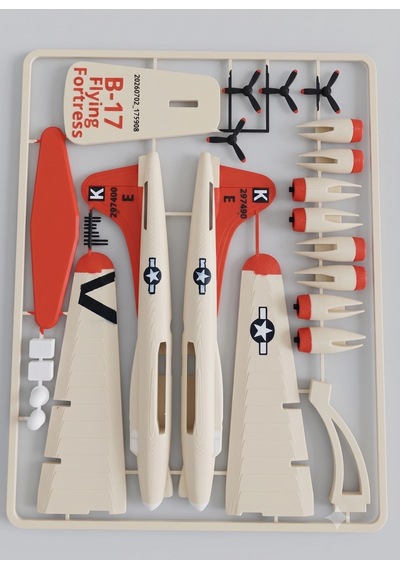Riti Design - Fortress - B-17 Flying Fortress Maket Kit Kartı