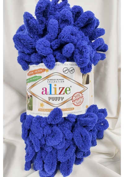 Puffy Gece Mavisi El Örgü İpi 100gr. 9mt. 5'li Paket - Renk: 360