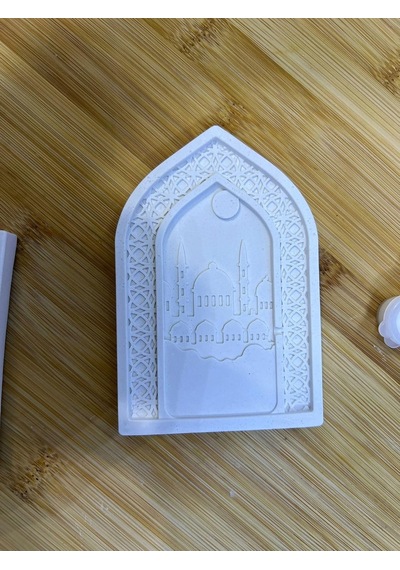 2'li Cami Taş Boyama Seti Çocuklar İçin Eğitici Ve Manevi Boyama Aktivitesi