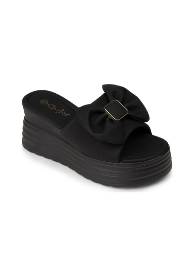 Deery Kadın Siyah Platform Terlik - 26450zsyhp01 Siyah