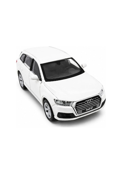 Welly 43706 Audi Q7 1:36 Ölçek 12 Cm Çek Bırak Diecast Beyaz Metal Model Araba