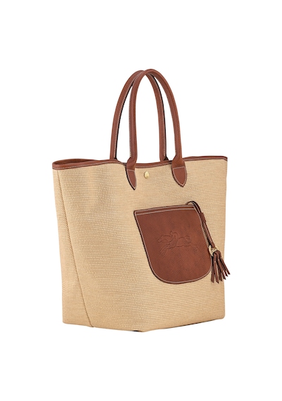 Longchamp Le Pliage Collection L Basket Bag Kadın Omuz Çantası 10308 Hgk Kahve - Bej