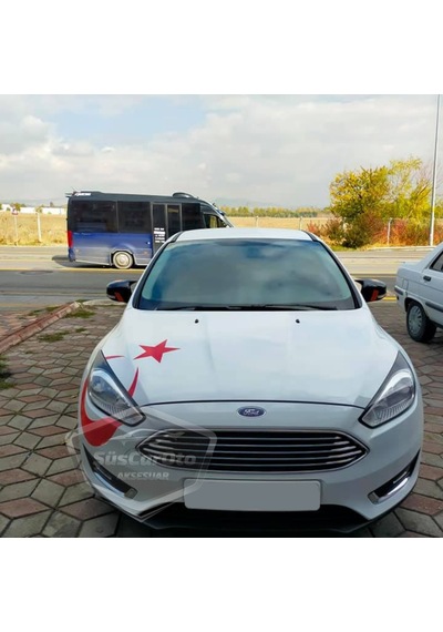 ŞüsCarOto Ford Focus 3 3.5 2011-2018 Batman Yarasa Ayna Kapağı Piano Black ABS Plastik (00)