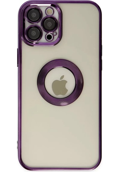 Newface Apple İphone 12 Pro Kılıf Slot Silikon - Mor