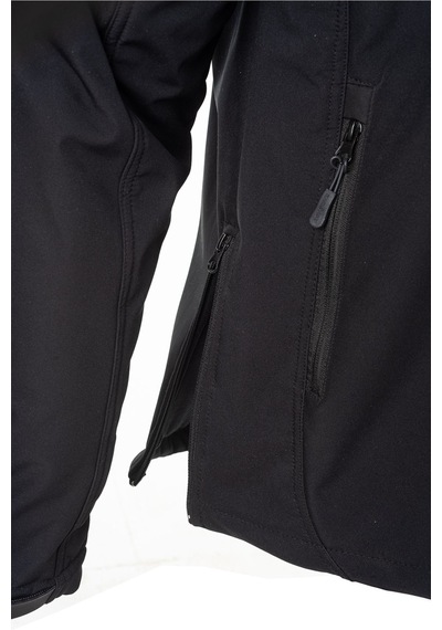 Karcamp 5 Cepli Tactical Double Softshell Su Geçirmez Unisex Mont Ceket Siyah