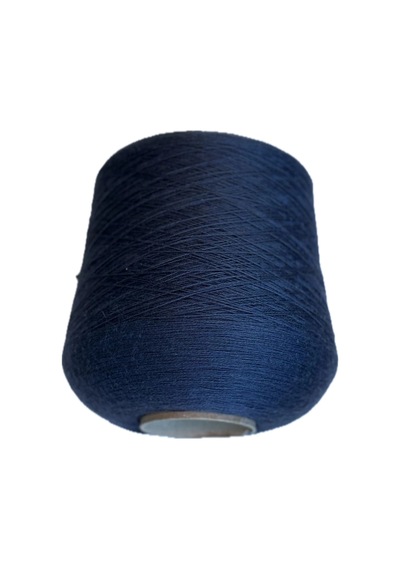 Asavia İtalyan Merinos Yünü Bobin Örgü İpi %100 Merino 100 Gr 1350 M İndigo