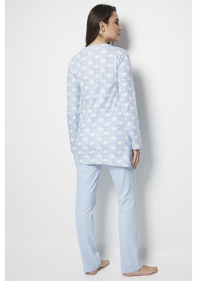 Doremi Bayan Pijama Takımı Bulut Mavisi