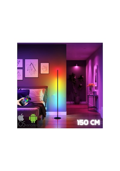 Glowix 2 Li Sese Duyarlı Telefon Ve Kumanda Oda Aydınlatma Sistemi Magic Led Çok Renkli