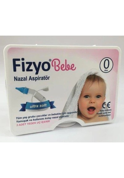 Fizyo Bebe Nazal Aspiratör ve Yedek Ucu 3'lü