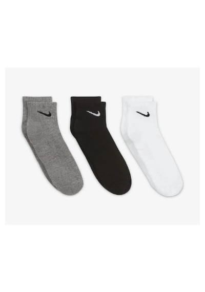 Nike Unisex Spor Çorap - Everyday Cushioned Ankle - Sx7667-964 Çok Renkli