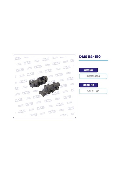 Demosan-av Egzoz Manıfoldu Takım Man Tgl D0834 Euro 5 AOD-DEMOSAN 04-510