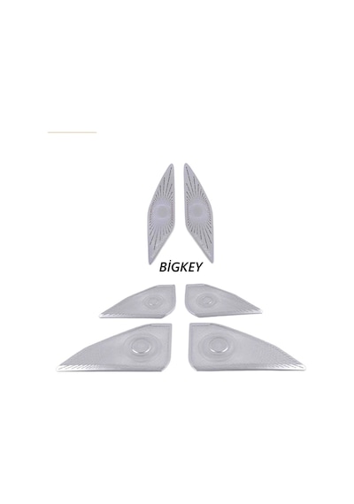 Volkswagen Golf 8 Kapı Hoparlör Kaplama - Sılver Takım Kapılar 6 Parça