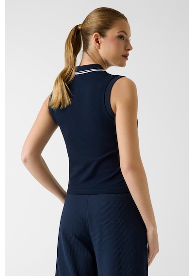 Guess Kadın Polo Yaka T-shirt Lacivert