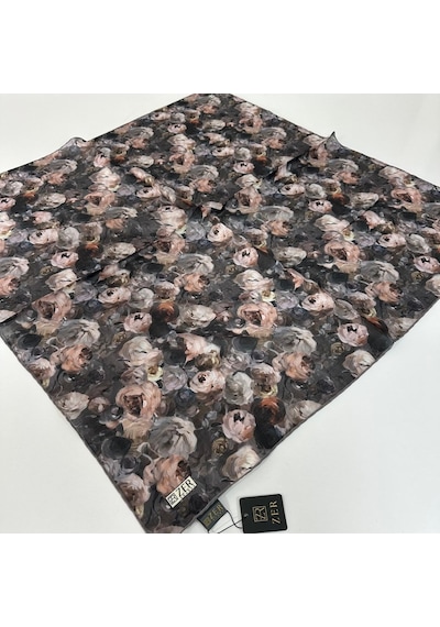 Zer Organik Pamuk Soft Eşarp Ldd6201-63208 Çok Renkli
