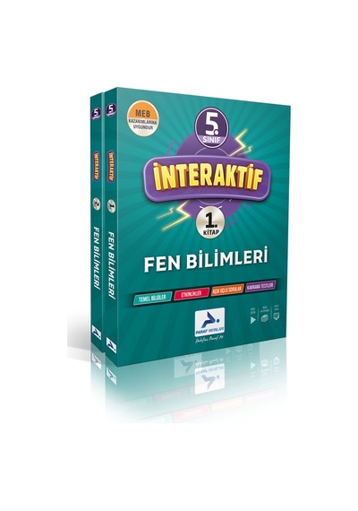 Paraf 2025-2026 5. Sınıf İnteraktif Fen Bilimleri Konu Anlatımlı