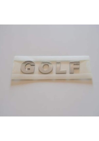 Volkswagen Golf Arka Bagaj Yazısı