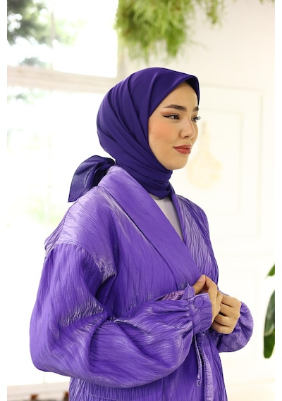 Silk Home Twill Eşarp 11343-77 Mor