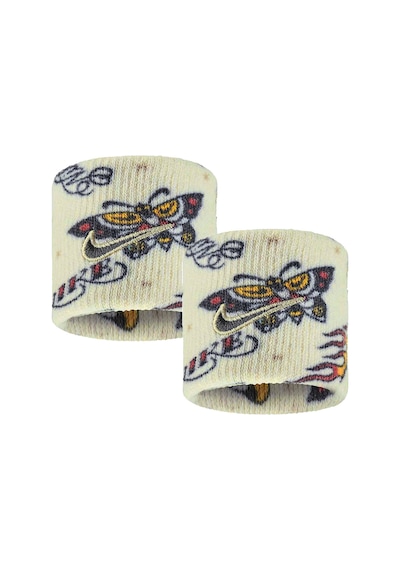 Dri-fit Swoosh Classic 2pk Printed Unisex Bej Antrenman Bileklik N.101.2408.266.os Bej