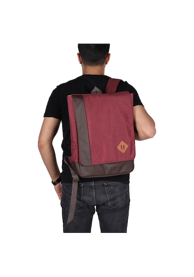 Strong 15.6 Inch Laptop Bölmeli Sırt Çantası, Okul Ve Seyahat Çan Bordo (490565514)