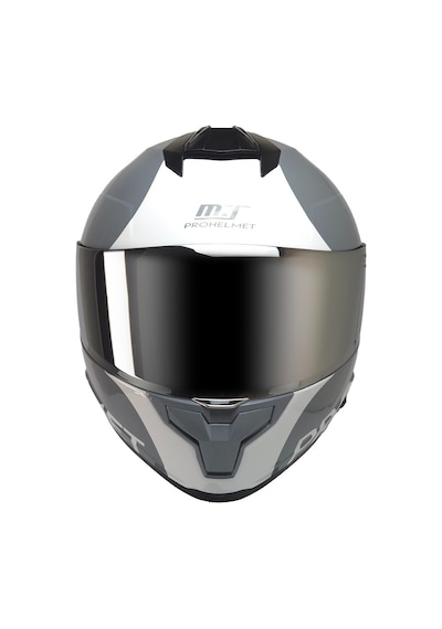Mts Full Face Double Ece 22.06R Güneş Vizörlü Motosiklet Kaskı Gri