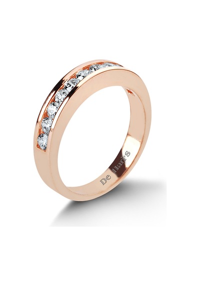 Kuyumcudukkani Tamtur Alyans Yüzük - 10001-r-w Rose Gold