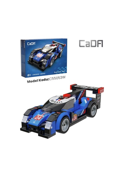 Cada Çek Bırak Supersonic Star 164 Parça Araba Yapım Seti Blok Araba -ffc55053w-164p Cada Çek Bırak Supersonic Star 164 Parça Araba Yapım Seti Blok Araba -ffc55053w-164p