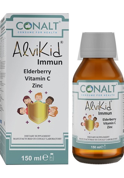 Conalt Alvikid Immun Sıvı Takviye Edici Gıda 150 Ml