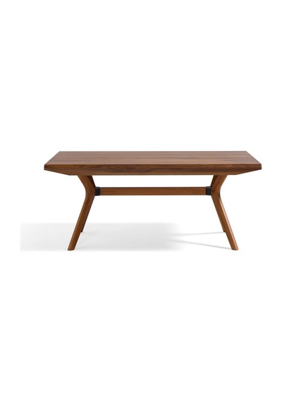 Bosco Pahlı Ahşap Mutfak Masası 100x180 Ceviz