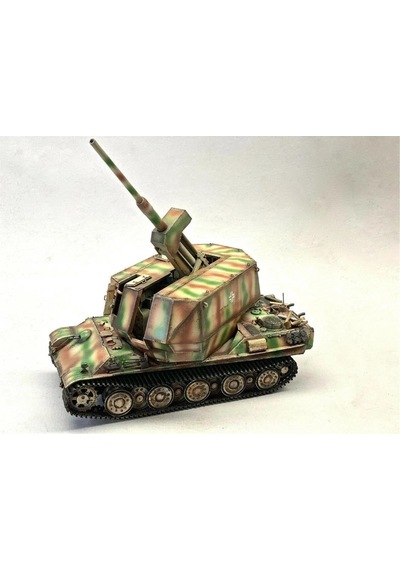 Trumpeter 09531 1/35 Ölçek, Flakpanther W/8.8cm Flak 36/37 Uçak-tanksavar Topu Plastik Model Kiti-51319
