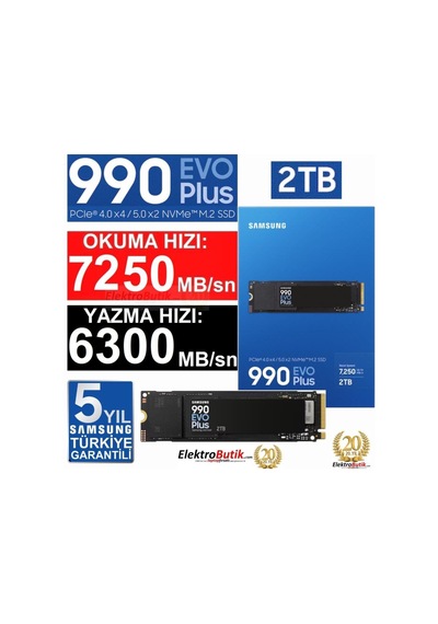 2tb 990 Evo Plus Mz-v9s2t0bw Nvme 2.0 Ssd