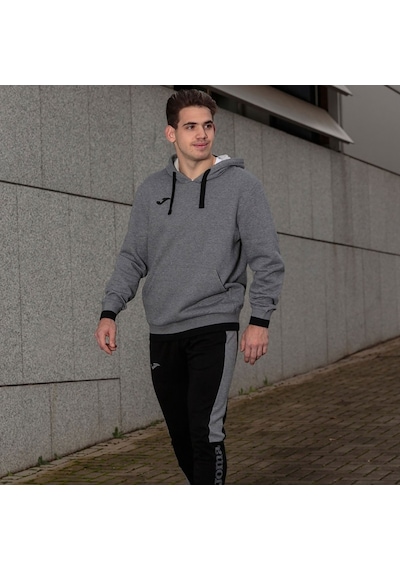 Joma Erkek Futbol Kamp Sweatshirt Confort Hoodie Melange Gray Bla 001