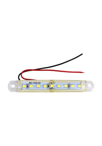 TAS 12V Parmak Lamba 9 Ledli Beyaz 10x1,5 cm TAS.005B-12 (10 lu)