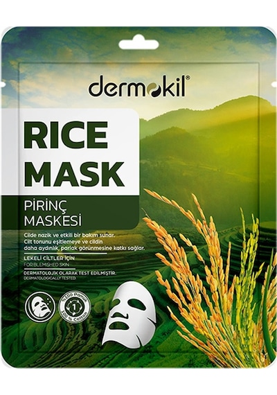 Dermokil Lekeli Ciltler İçin Pirinç Maskesi 20 G