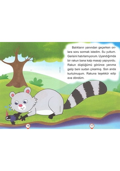 2.sınıf Okumayı Sevdiren Renkli Resimli Hikayeler 7 - 10 Kitap