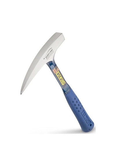 E3-14p 14 Oz Rock Pick With Pointed Tip &amp Shock Reduction Grip By Estwing