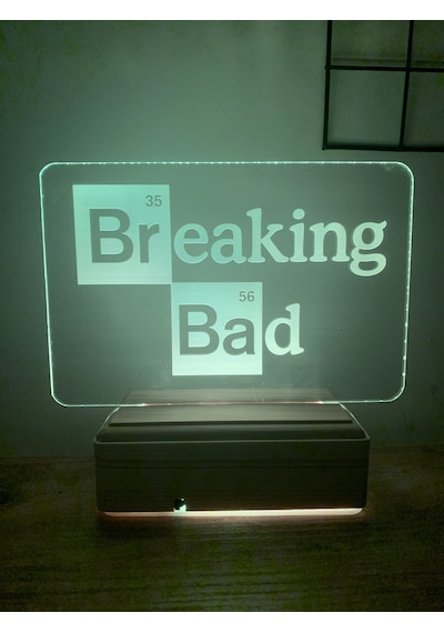 Breaking Bad 16 Renk Gece Lambası
